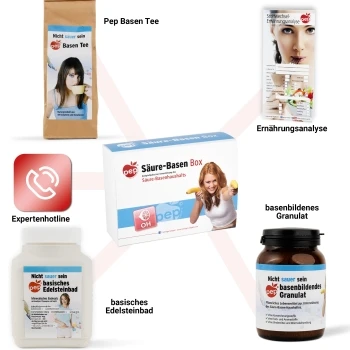 Säure-Basen Bundle (Säure-Basen Box + Ernährungsprogramm)